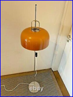 Vintage Meblo Guzzini Mid Century Space Age Lamp Floor Atomic Design Light
