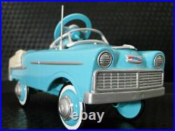 Vintage Mid Century Atomic Modern 1950s Jet Space Age Chevrolet Chevy Race Car