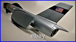 Vintage Mid Century Atomic Modern 1960 Jet Space Age Concept Race Car Art Deco