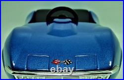 Vintage Mid Century Atomic Modern Jet Space Age Chevrolet Corvette Race Car