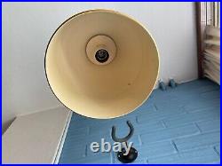 Vintage Mid Century Pendant Space Age UFO Lamp Atomic Design Light Metal