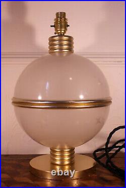 Vintage Rewired 50/60s Atomic Retro Star Globe Table Lamp Light Base Mid Century