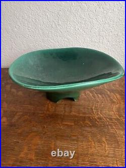 Vintage Royal Haeger Mid-century Modern Atomic Pottery Green 318h