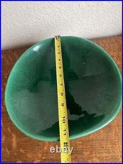 Vintage Royal Haeger Mid-century Modern Atomic Pottery Green 318h