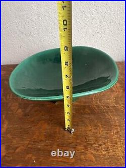 Vintage Royal Haeger Mid-century Modern Atomic Pottery Green 318h