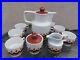 Vintage Space Age Coffee and Tea Set Germany 1970s Mid-Century Ceramic Tea Set