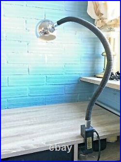 Vintage Space Age Design Lamp Atomic Light Mid Century Table Pop Art Gooseneck