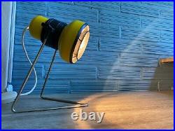 Vintage Space Age Lamp Design Atomic Light Mid Century Table Pop Art Eyeball
