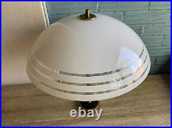 Vintage Table Space Age Mushroom Lamp Atomic Design Light Mid Century Desk Ufo
