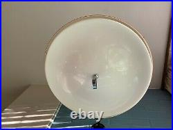 Vintage XL Meblo Guzzini Mid Century Pendant Space Age Lamp Atomic Design Light