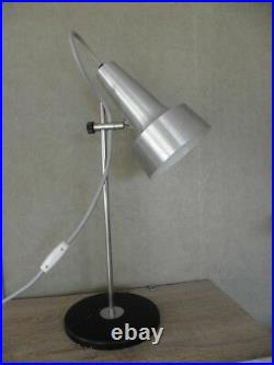Vintage desk lamp table Bauhaus modernist mid century light retro atomic age 70s