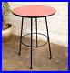 Vtg 50s 60s Mid Century Modern Atomic Era Formica Bistro Kitchen Bar Pub Table